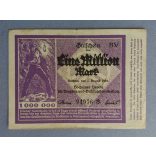 Germany Bochum 1 million Mark 1923 F+