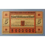 Germany Bochum 5 million Mark 1923 XF