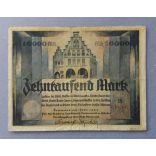 Germany Dortmund 10000 Mark 1923 F