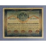 Germany Dortmund 10000 Mark 1923 F