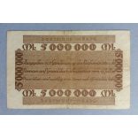 Germany Dortmund 5 million Mark 1923 VF