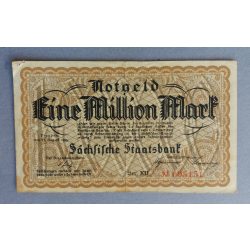 Németország Dresden 1 millió Mark 1923 VF