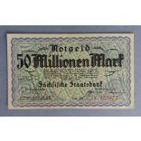 Németország Dresden 50 millió Mark 1923 XF+