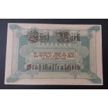 Németország Fürstenwalde 5 Mark 1918 XF+
