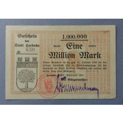 Germany Herdecke 1 million Mark 1923 XF+