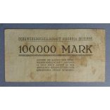 Németország Herne 100000 Mark 1923 VG+