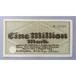 Germany Herne 1 million Mark 1923 F+