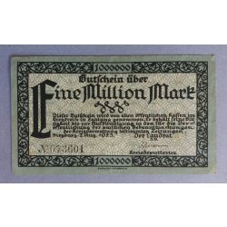 Germany Siegburg 1 million Mark 1923 VF