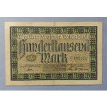 Németország Stuttgart 100000 Mark 1923 VF+