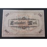 Germany Traunstein 100 Mark 1919 XF+