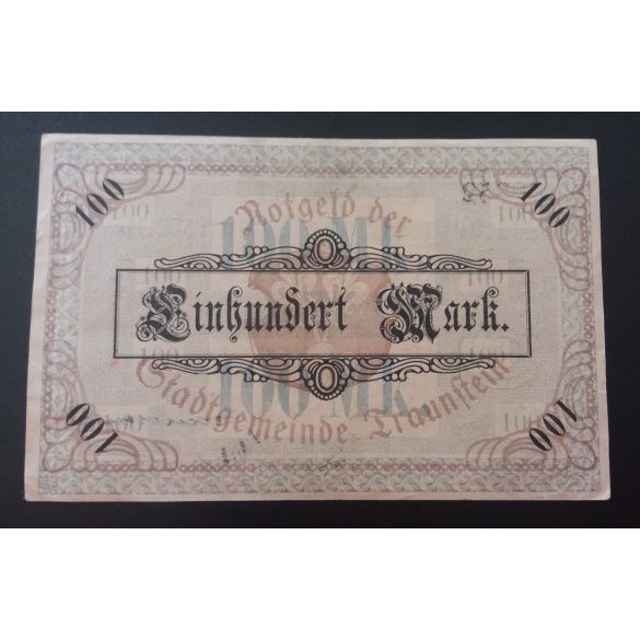 Germany Traunstein 100 Mark 1919 XF+