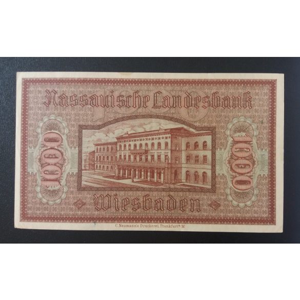 Germany Wiesbaden 1000 Mark 1922 XF