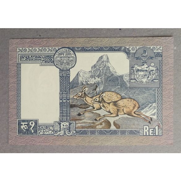 Nepál 1 Rupee 1973 UNC