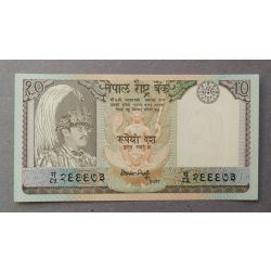 Nepál 10 Rupees 1990 UNC