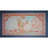 Nepál 20 rupees 1995 AUNC