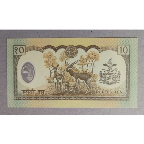 Nepál 10 Rupees 2002 UNC
