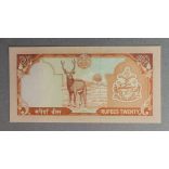 Nepál 20 Rupees 2002 UNC