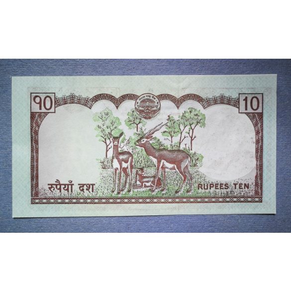 Nepál 10 rupees 2010 UNC