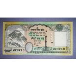 Nepál 100 rupees 2012 UNC