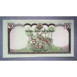 Nepál 10 rupees 2012 UNC