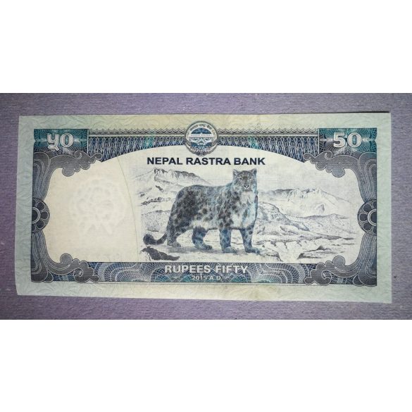 Nepál 50 rupees 2015 UNC