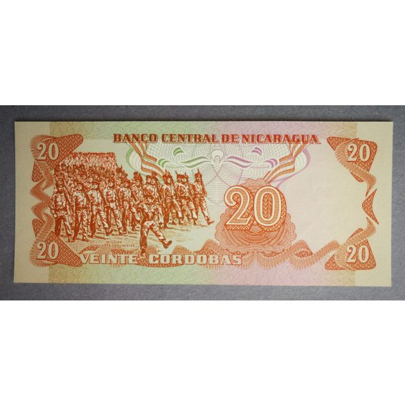 Nicaragua 20 Cordobas 1979 UNC