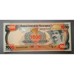 Nicaragua 5000 Cordobas 1985 UNC