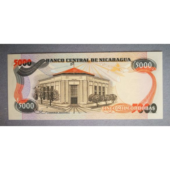 Nicaragua 5000 Cordobas 1985 UNC