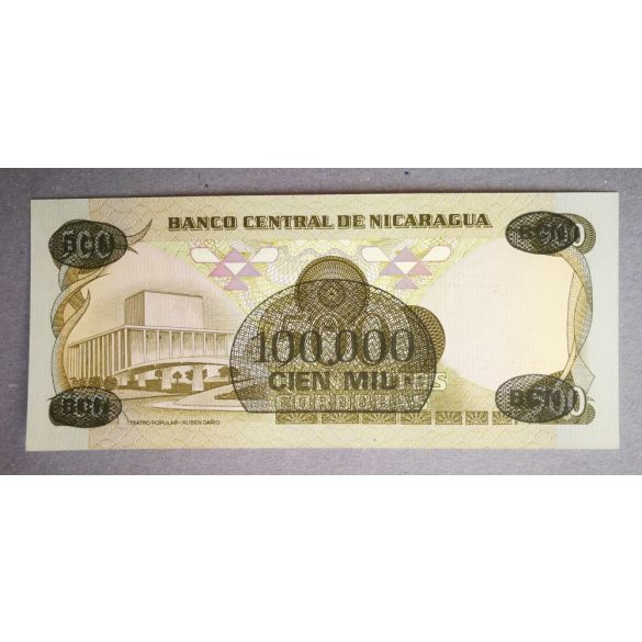 Nicaragua 100000 Cordobas 1987 UNC