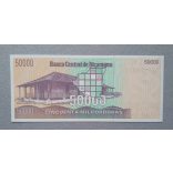 Nicaragua 50000 Cordobas 1989 UNC