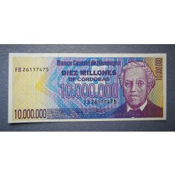 Nicaragua 10000000 Cordobas 1990 UNC