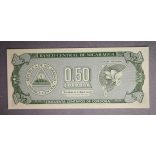 Nicaragua 1/2 Cordoba 1992 UNC