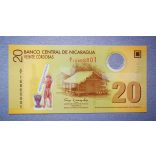 Nicaragua 20 Córdobas 2007 UNC