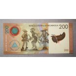 Nicaragua 200 Cordobas 2014 UNC