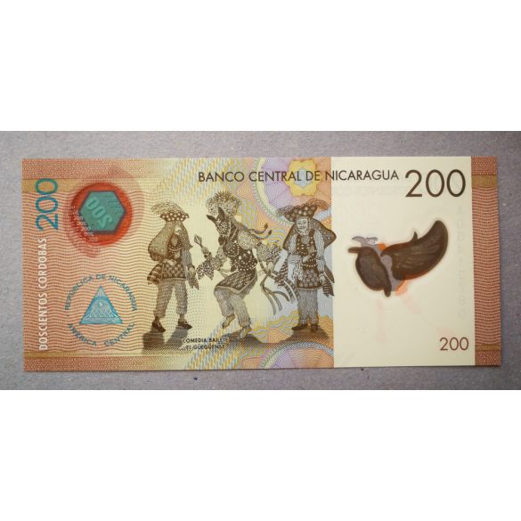 Nicaragua 200 Cordobas 2014 UNC