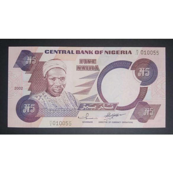 Nigeria 5 Naira 2002 UNC