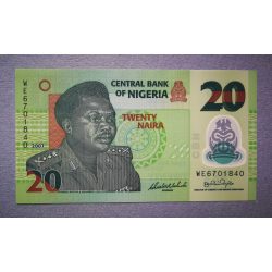 Nigéria 20 Naira 2007 UNC