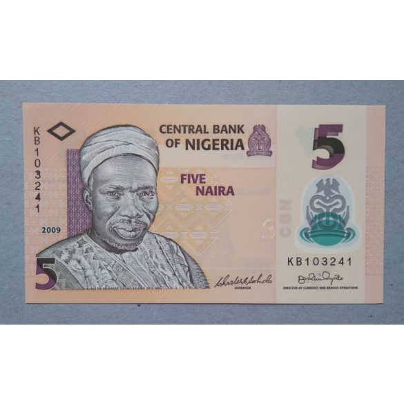 Nigeria 5 Naira 2009 UNC