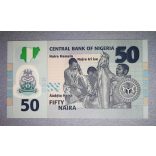 Nigeria 50 Naira 2010 UNC