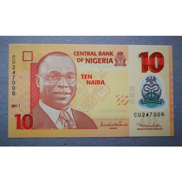 Nigeria 10 Naira 2011 UNC