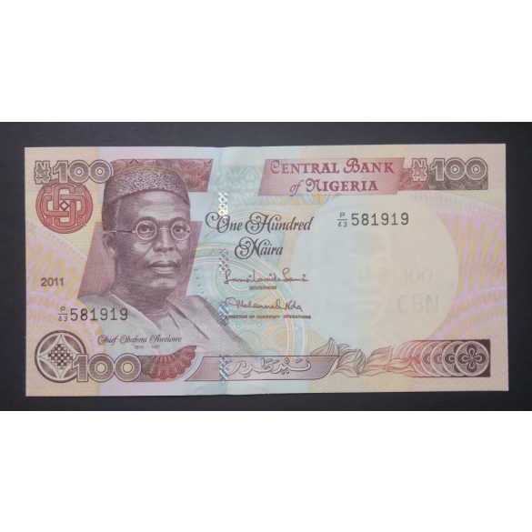 Nigéria 100 Naira 2011 UNC