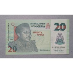 Nigéria 20 Naira 2012 UNC