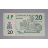 Nigeria 20 Naira 2012 UNC