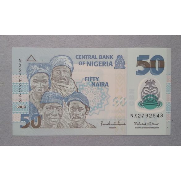 Nigéria 50 Naira 2013 UNC