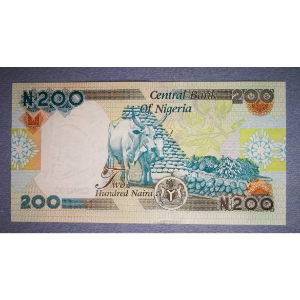 Nigeria 200 Naira 2016 UNC