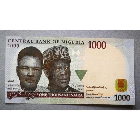 Nigéria 1000 Naira 2018 UNC