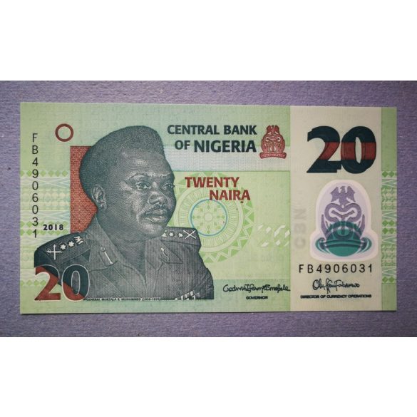 Nigéria 20 Naira 2018 UNC