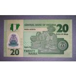 Nigeria 20 Naira 2018 UNC