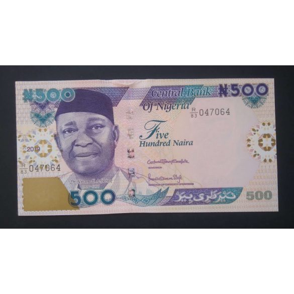 Nigeria 500 Naira 2019 UNC