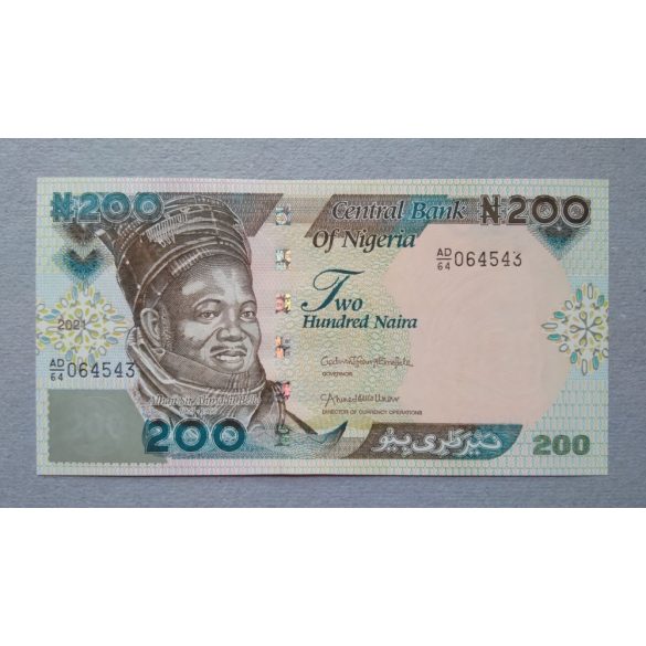 Nigeria 200 Naira 2021 UNC